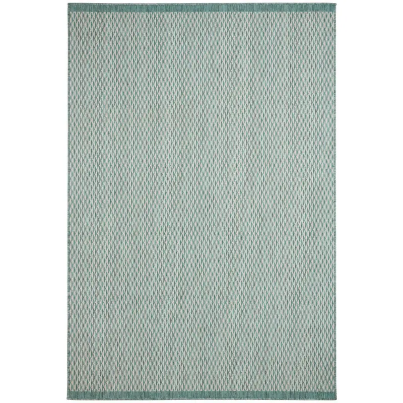 Outdoorteppich 80/200 cm Gr&uuml;n