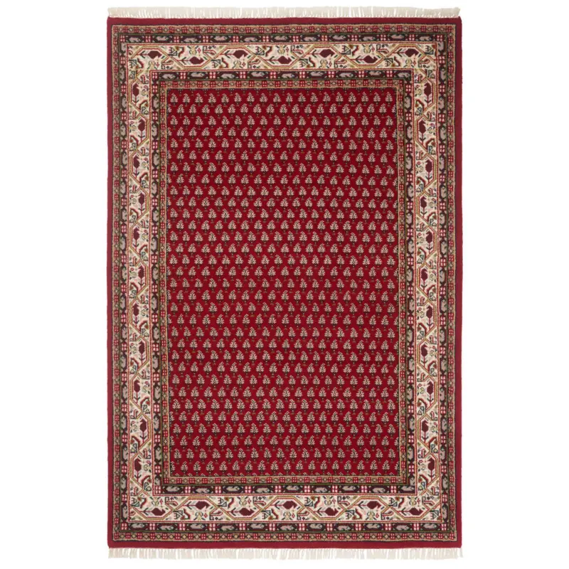 Orientteppich 60/90 cm Mir fine Rot Rot