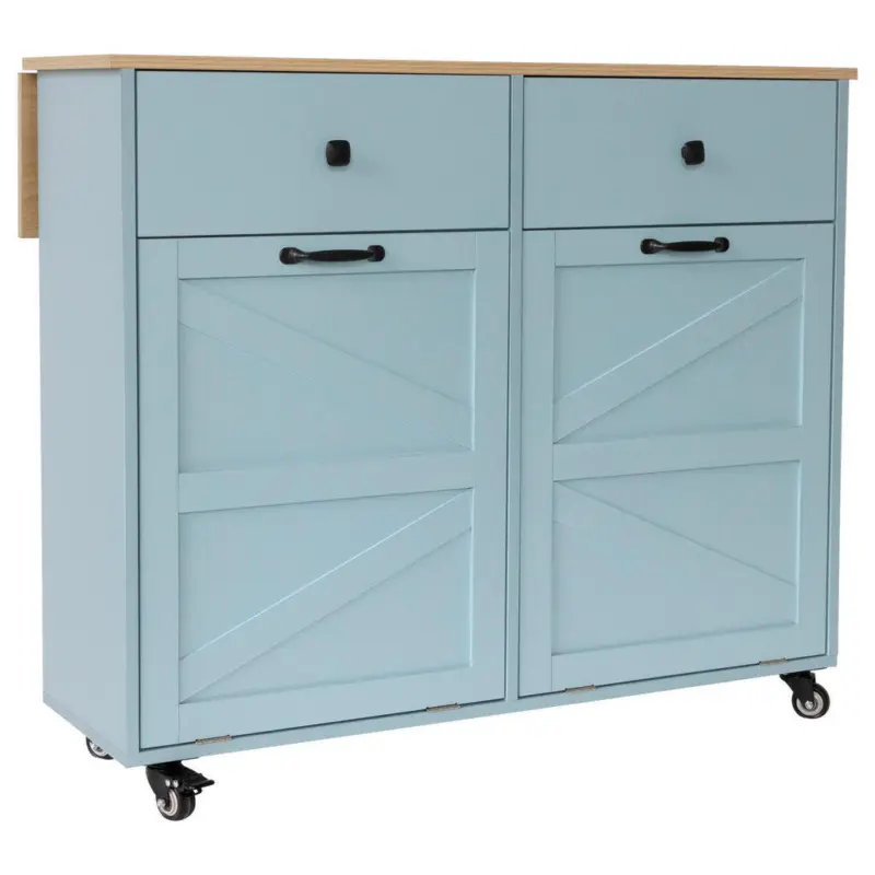 Servierwagen in Blau