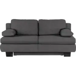 Schlafsofa Macy in Webstoff Dunkelgrau