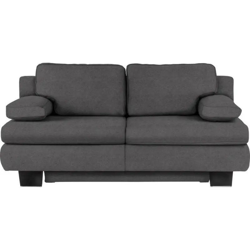 Schlafsofa Macy in Webstoff Dunkelgrau