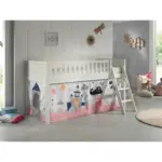 XXXLutz Lauterach - Ihr M&ouml;belhaus bei Bregenz Spielbett Absturzsicherung, Leiter, Vorhang, Rollrost 90/200 cm in Wei&szlig;