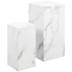 Blumens&auml;ule in Papier, Holzwerkstoff