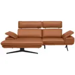 XXXLutz Lauterach - Ihr M&ouml;belhaus bei Bregenz Ecksofa in Echtleder Cognac 152/239 cm