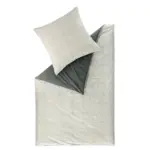 XXXLutz Lauterach - Ihr M&ouml;belhaus bei Bregenz Wendebettw&auml;sche E-Grid grey Renforc&eacute; 155/220 cm