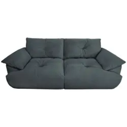 Bigsofa in Webstoff Dunkelgrau