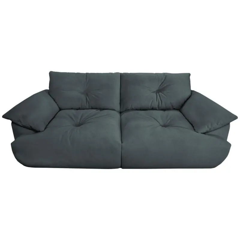 Bigsofa in Webstoff Dunkelgrau