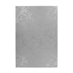 Flachwebeteppich 120/170 cm Bijou 225 Taupe / Silber Silberfarben, Taupe