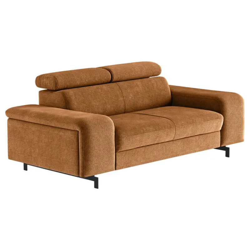 2-Sitzer-Sofa in Cognac