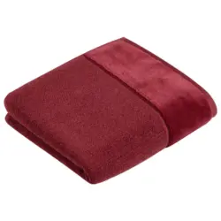 Handtuch 110/60 cm Pure NOS Vossen W&auml;sche Rot