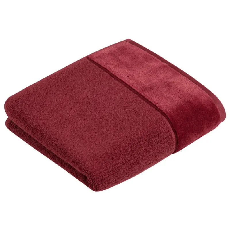Handtuch 110/60 cm Pure NOS Vossen W&auml;sche Rot