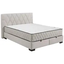 Boxbett 160/200 cm in Beige