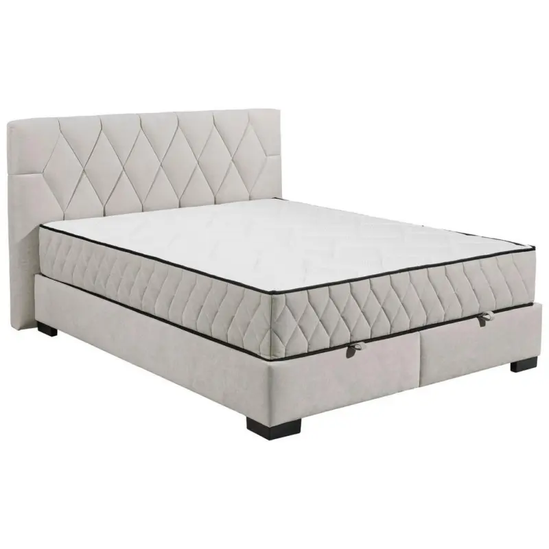 Boxbett 160/200 cm in Beige