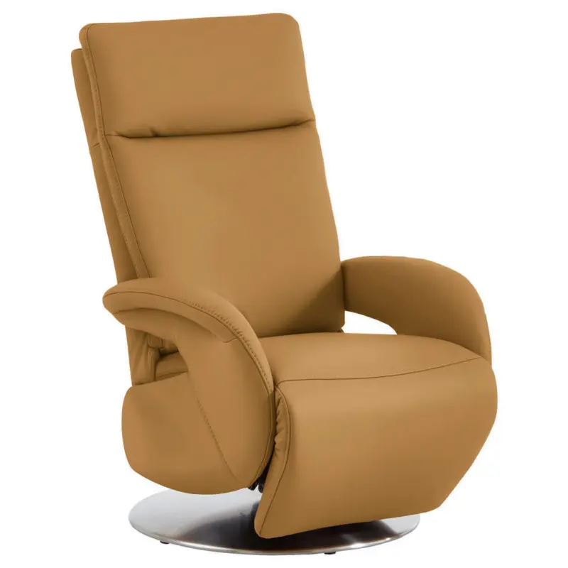 Relaxsessel in Leder Cognac