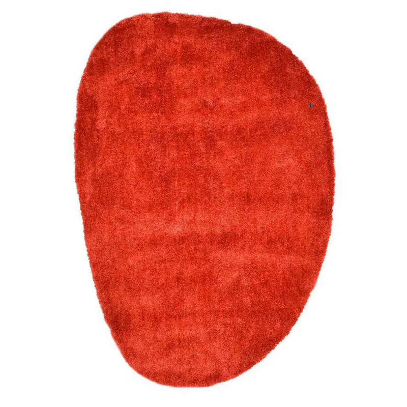 Hochflorteppich 80/120 cm Cozy Rostfarben