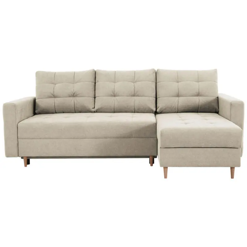 Ecksofa in Creme 232/141 cm