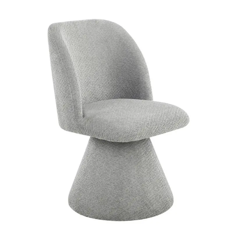 Stuhl-Set 2 St&uuml;ck Sitzfl&auml;che 360&deg; drehbar Webstoff