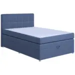 M&ouml;belix Boxspringbett Royal 140x200 Blau