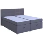 M&ouml;belix Boxspringbett Royal 180x200 Dunkelgrau