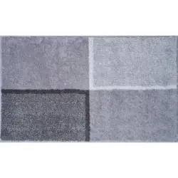 Badteppich Grau 70/120 cm