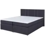 M&ouml;belix Boxspringbett Malta 200 200x200 Grau