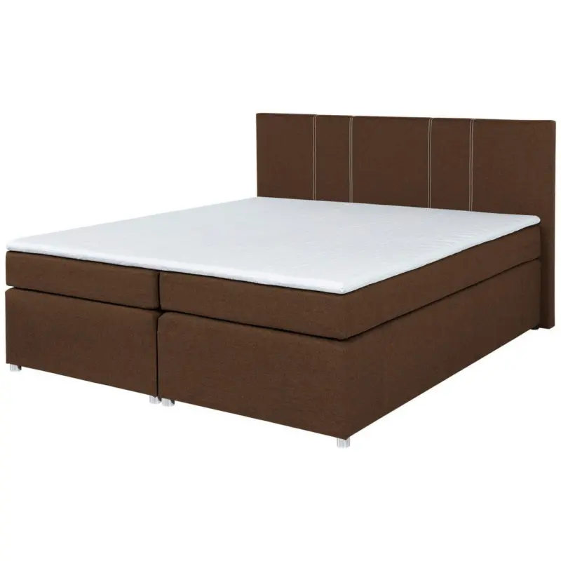 Boxspringbett Malta 200 200x200 Braun