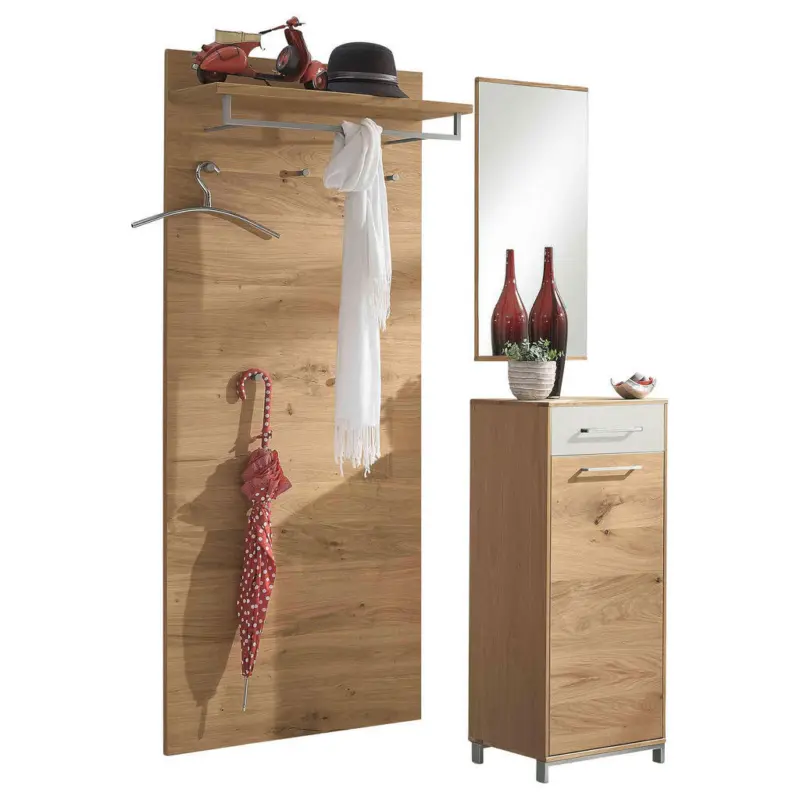 Garderobe 3-teilig in 135/195/37 cm