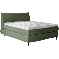 Boxspringbett 160/200 cm in Gr&uuml;n