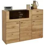XXXLutz Lauterach - Ihr M&ouml;belhaus bei Bregenz Highboard Wildeiche 134/100/41 cm