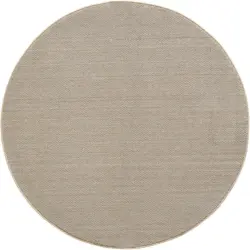 Webteppich 120 cm Loom Beige