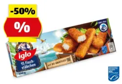 IGLO MSC Fischst&auml;bchen*, 450 g/364 g