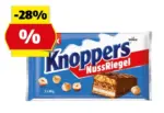 HOFER STORCK Knoppers Nuss-Riegel, 5 x 40 g