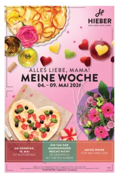 Angebote - Hieber's Frischecenter: Meine Woche ab 03.05.2026 gültig