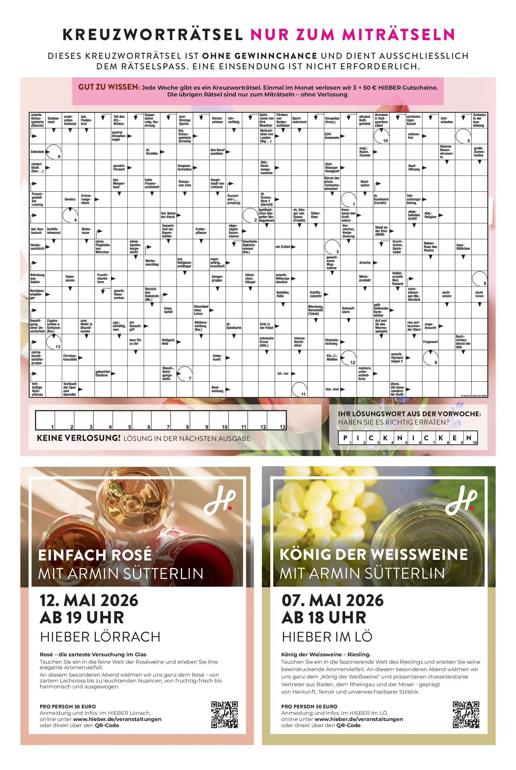 Angebote - Hieber's Frischecenter: Meine Woche (ab 03.05.2026) zum Blättern | Seite: 15
