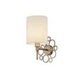 m&ouml;max Dornbirn - Ihr Trendm&ouml;belhaus in Dornbirn Wandleuchte Anna Creme/Goldfarben max. 40 Watt Wandlampe