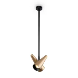 Pendelleuchte Giro Messingfarben max. 50 Watt