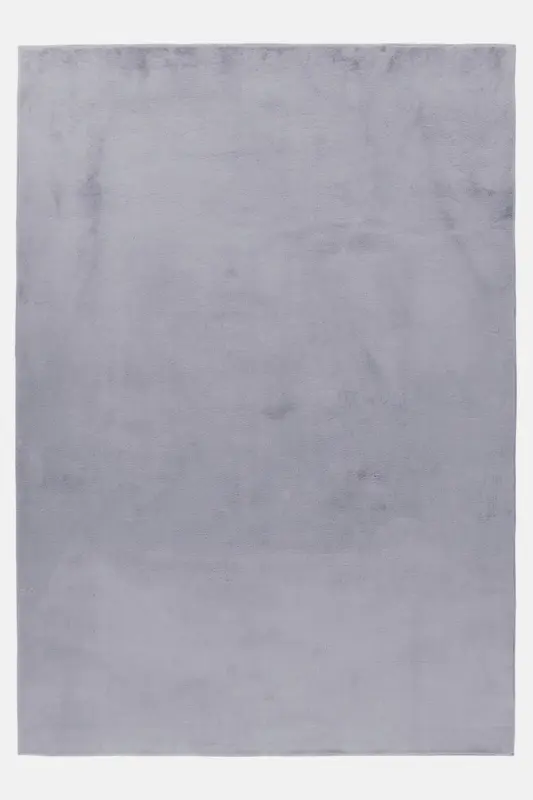 Hochflorteppich Pouffy Grau ca. 200x290cm