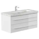 M&ouml;belix WASCHTISCHKOMBI Yamo, Wei&szlig; HG B: 100cm