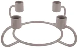 Kerzenhalter Mira in Taupe