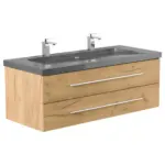 M&ouml;belix WASCHTISCHKOMBI Yamo, Eichefarben B: 130cm