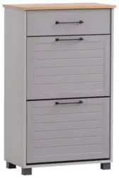 Schuhschrank Jelda ca.62x102x34,1cm Platinfarben