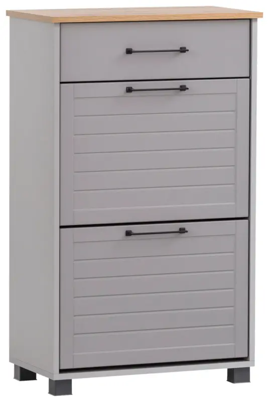 Schuhschrank Jelda ca.62x102x34,1cm Platinfarben