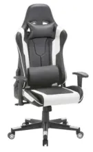 m&ouml;max Dornbirn - Ihr Trendm&ouml;belhaus in Dornbirn Gamingstuhl Ziva Schwarz/Wei&szlig;