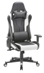 Gamingstuhl Ziva Schwarz/Wei&szlig;