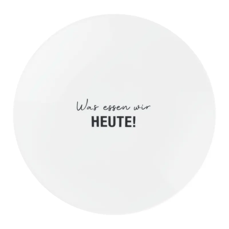 Suppenteller Graffiti Schwarz/Wei&szlig; &Oslash; ca. 21cm