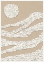Keilrahmenbild Jeff Beige ca. 50x70cm
