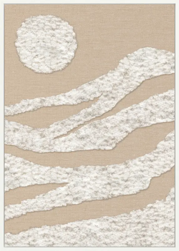 Keilrahmenbild Jeff Beige ca. 50x70cm