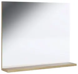 Wandspiegel Landos ca. 50 cm Eichefarben/Wei&szlig;