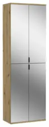 Schuhschrank Projekt X ca. 61x193 cm Artisan Eiche