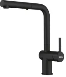 Sp&uuml;ltischarmatur in Schwarz